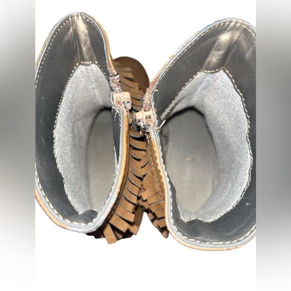 Jelly Beans Fringed Cowgirl Boots - Picture 6 of 9